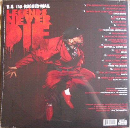R.A. The Rugged Man – Legends Never Die 2 x Vinyl, LP, Album