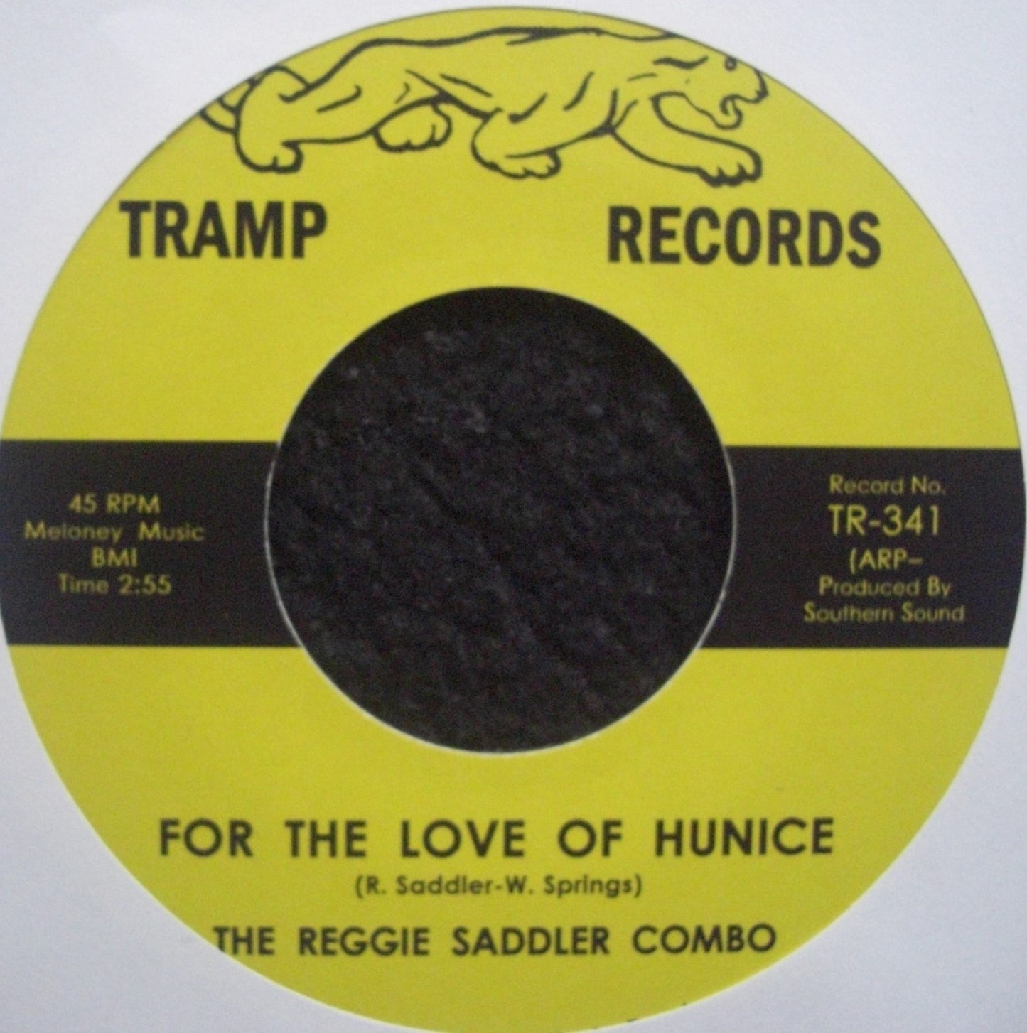 The Reggie Saddler Combo – Hear My Song / For The Love Of Hunice Vinyl, 7"