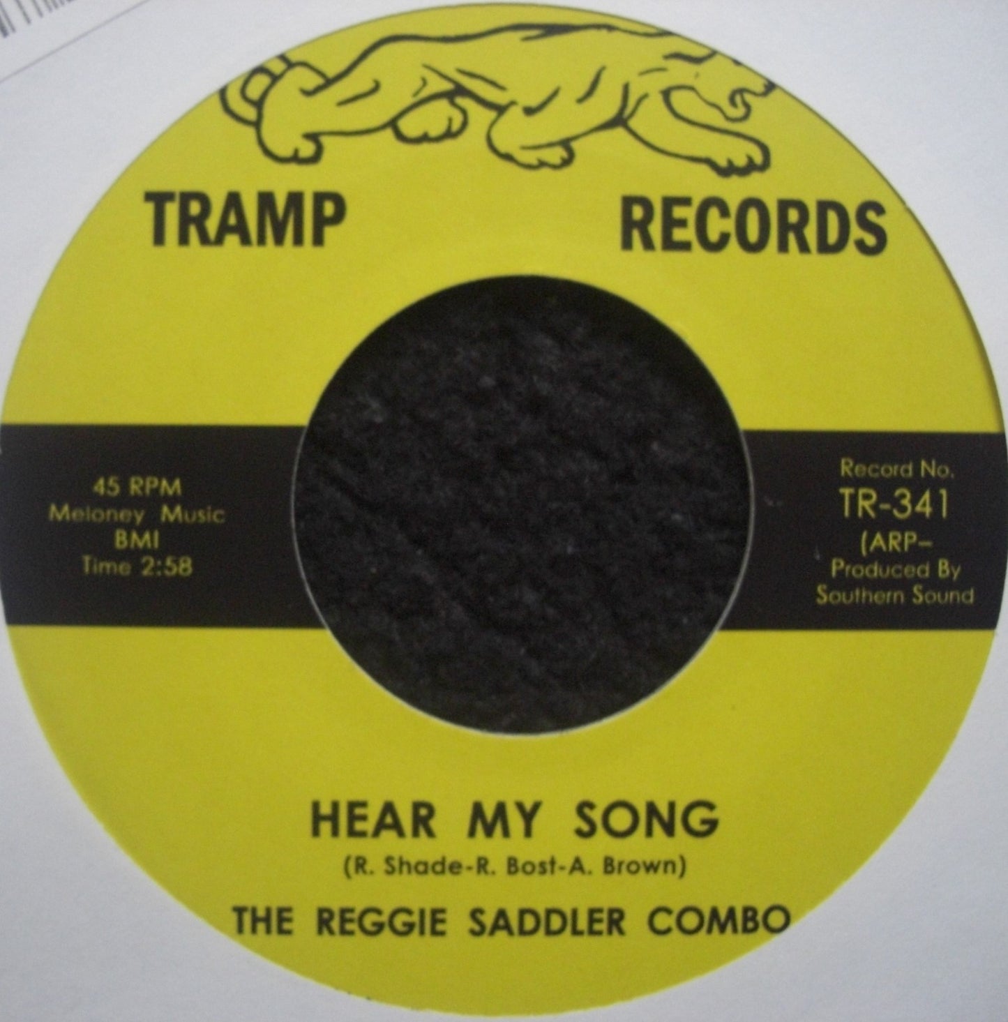 The Reggie Saddler Combo – Hear My Song / For The Love Of Hunice Vinyl, 7"