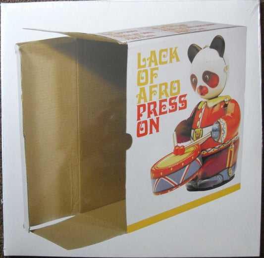Lack Of Afro – Press On Vinyl, LP, Album, Reissue orange