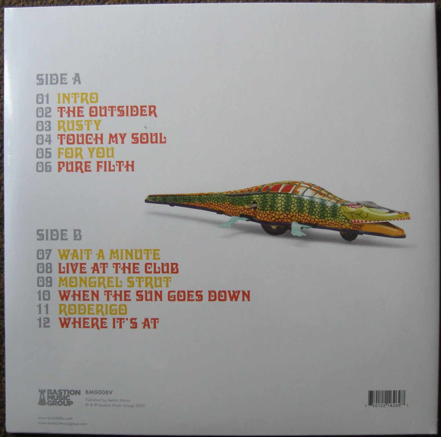 Lack Of Afro – Press On Vinyl, LP, Album