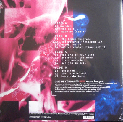 Suicide Commando - Imágenes almacenadas 2 x Vinilo, LP, Álbum, Edt limitada rosa-azul