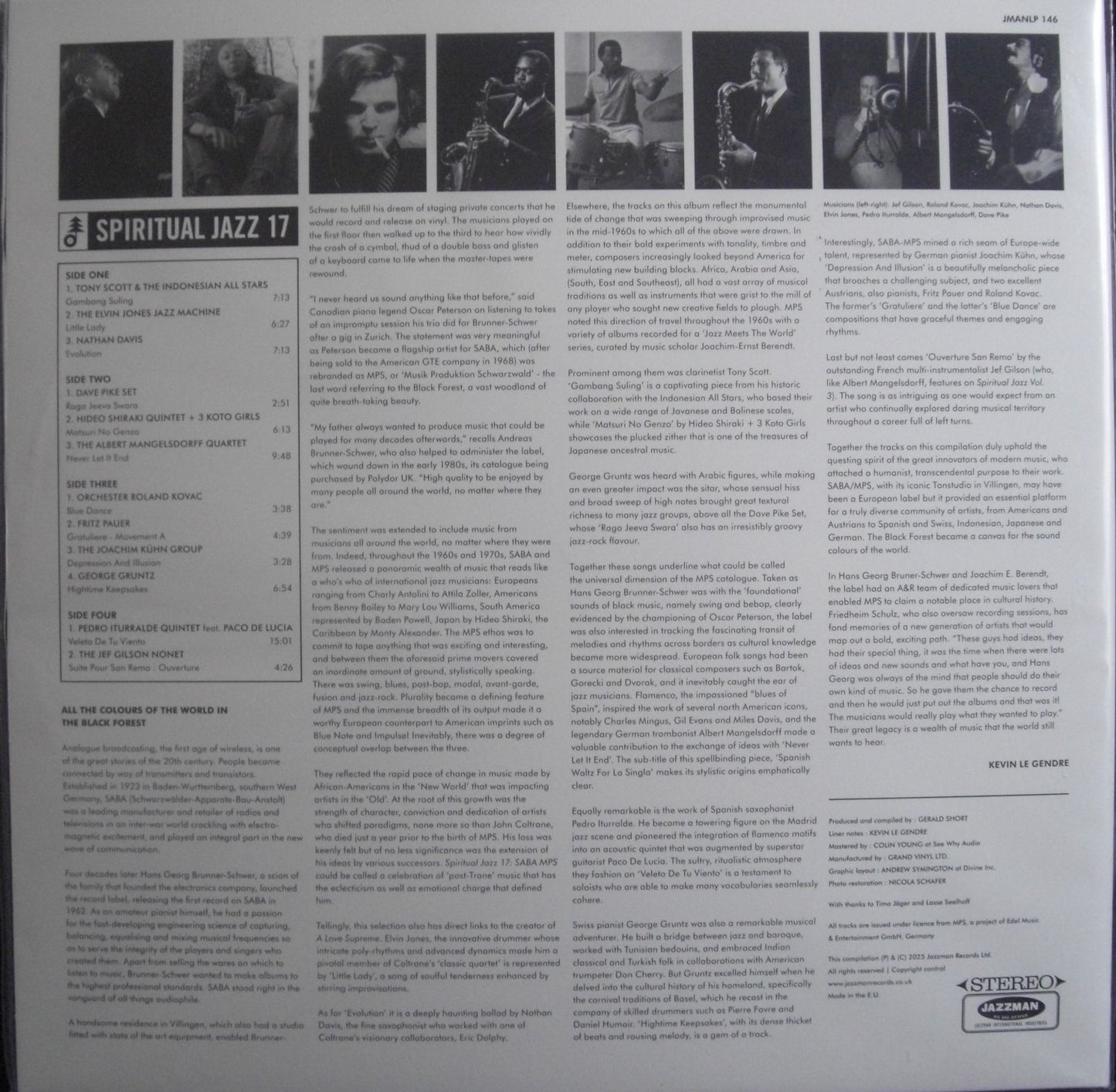 Various - Spiritual Jazz 17: SABA / MPS 2 x Vinyl, LP, Compilation
