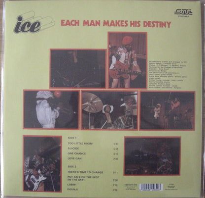 Ice – Each Man Makes His Destiny Vinyl, LP, Album, Reissue
