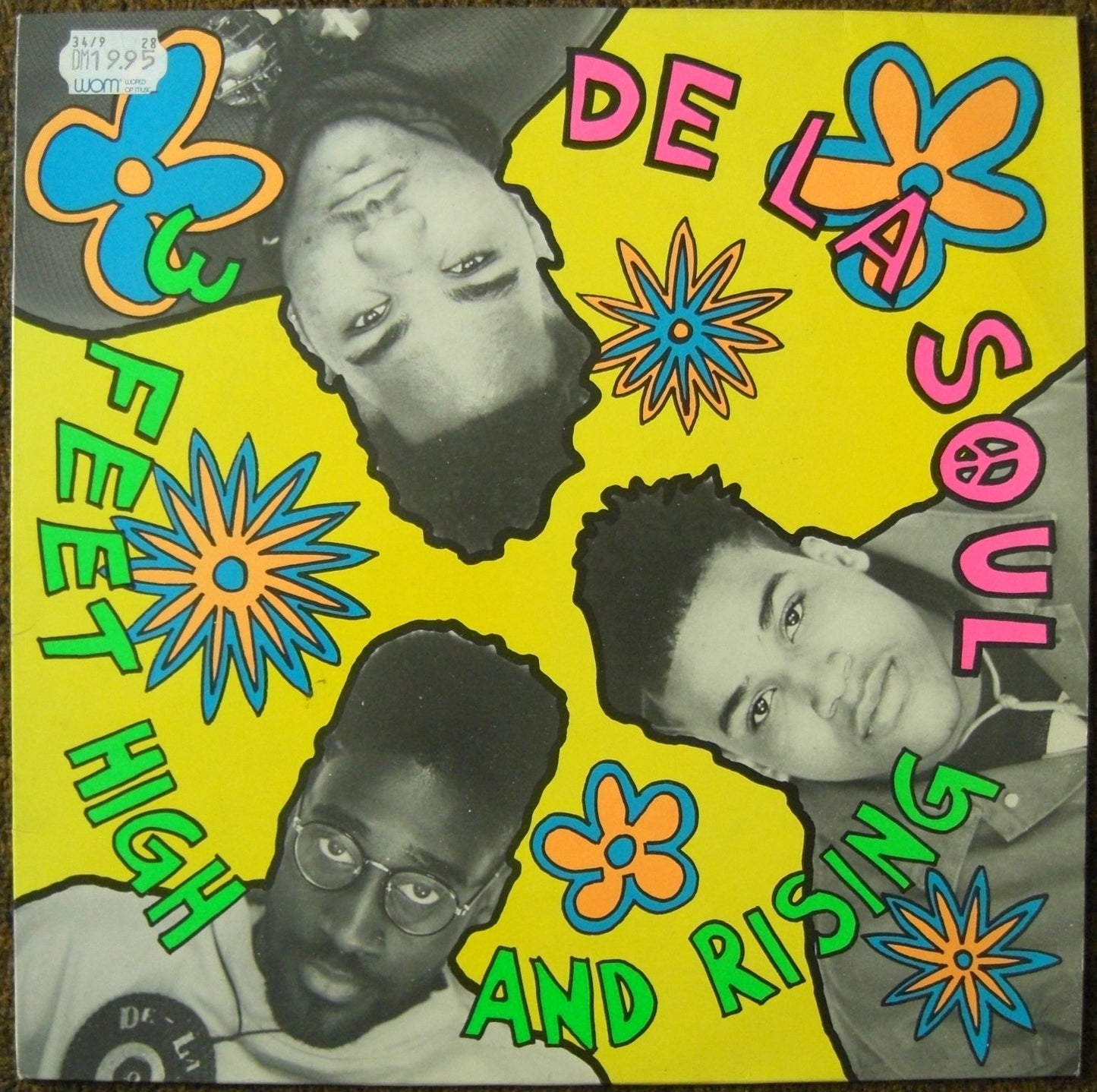 De La Soul – 3 Feet High And Rising Vinyl, LP, Album EU 1989