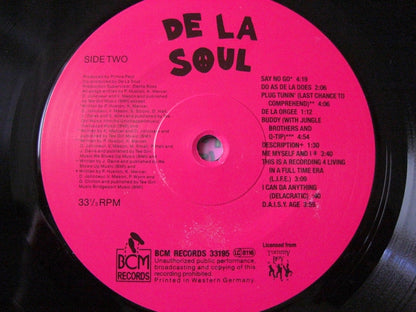 De La Soul – 3 Feet High And Rising Vinyl, LP, Album EU 1989