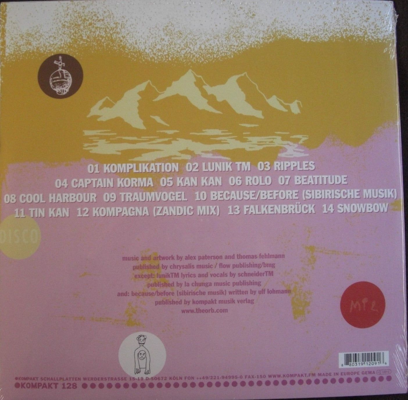The Orb – Okie Dokie It's The Orb On Kompakt 2 x Vinyl, LP, Album, Repress