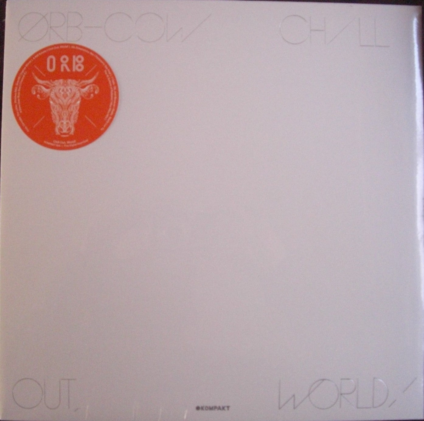 The Orb - COW. Chill Out, World! Vinyl, LP, Album, Reissue