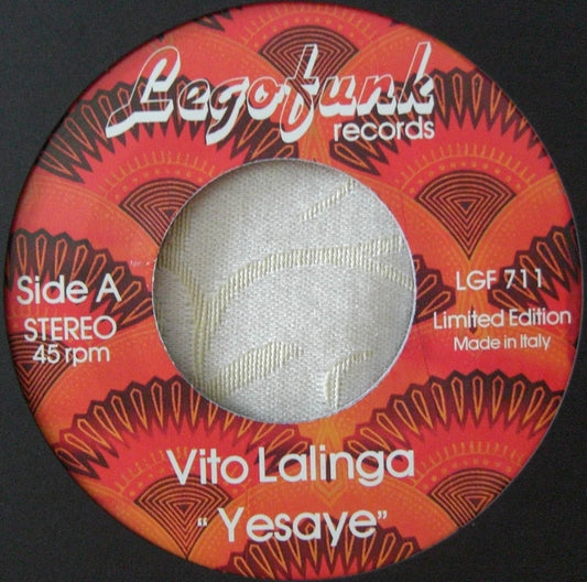 Vito Lalinga – Yesaye Vinyl, 7" blue