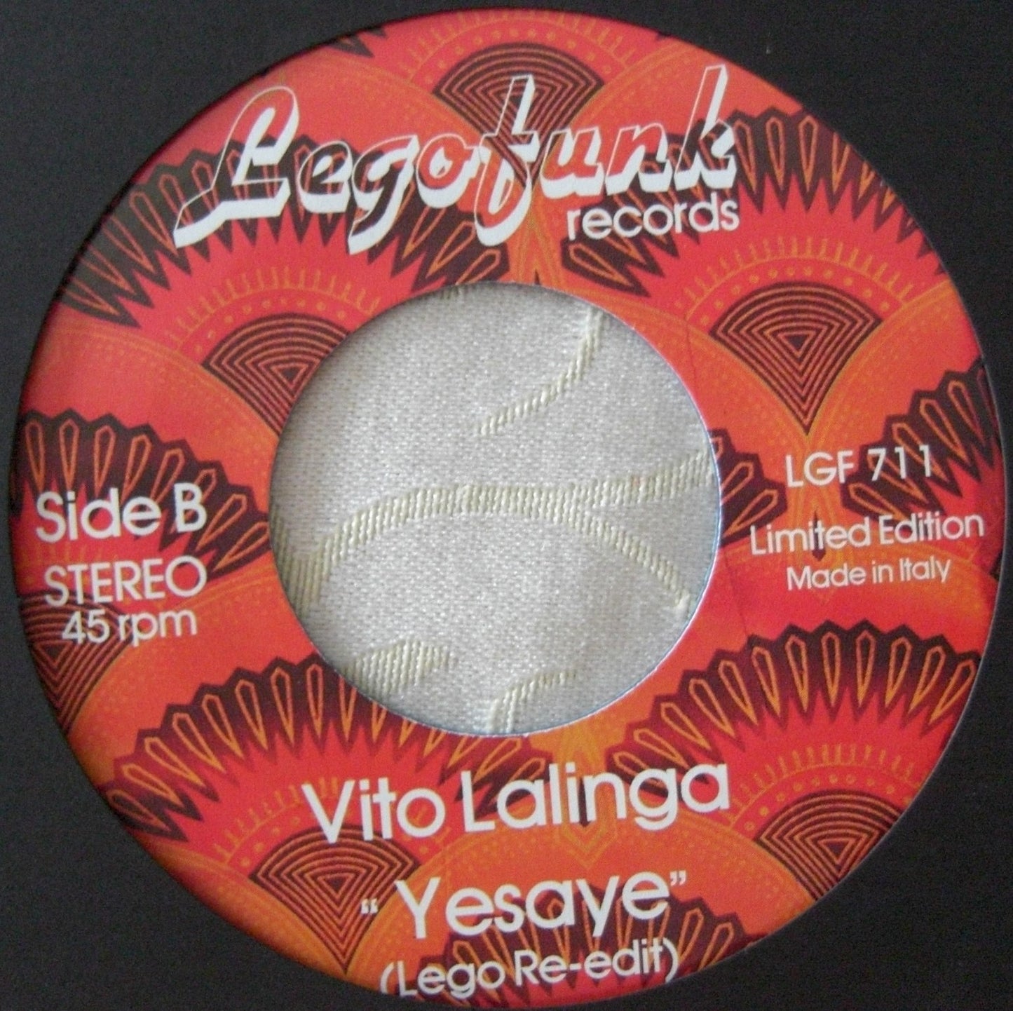 Vito Lalinga – Yesaye Vinyl, 7" black
