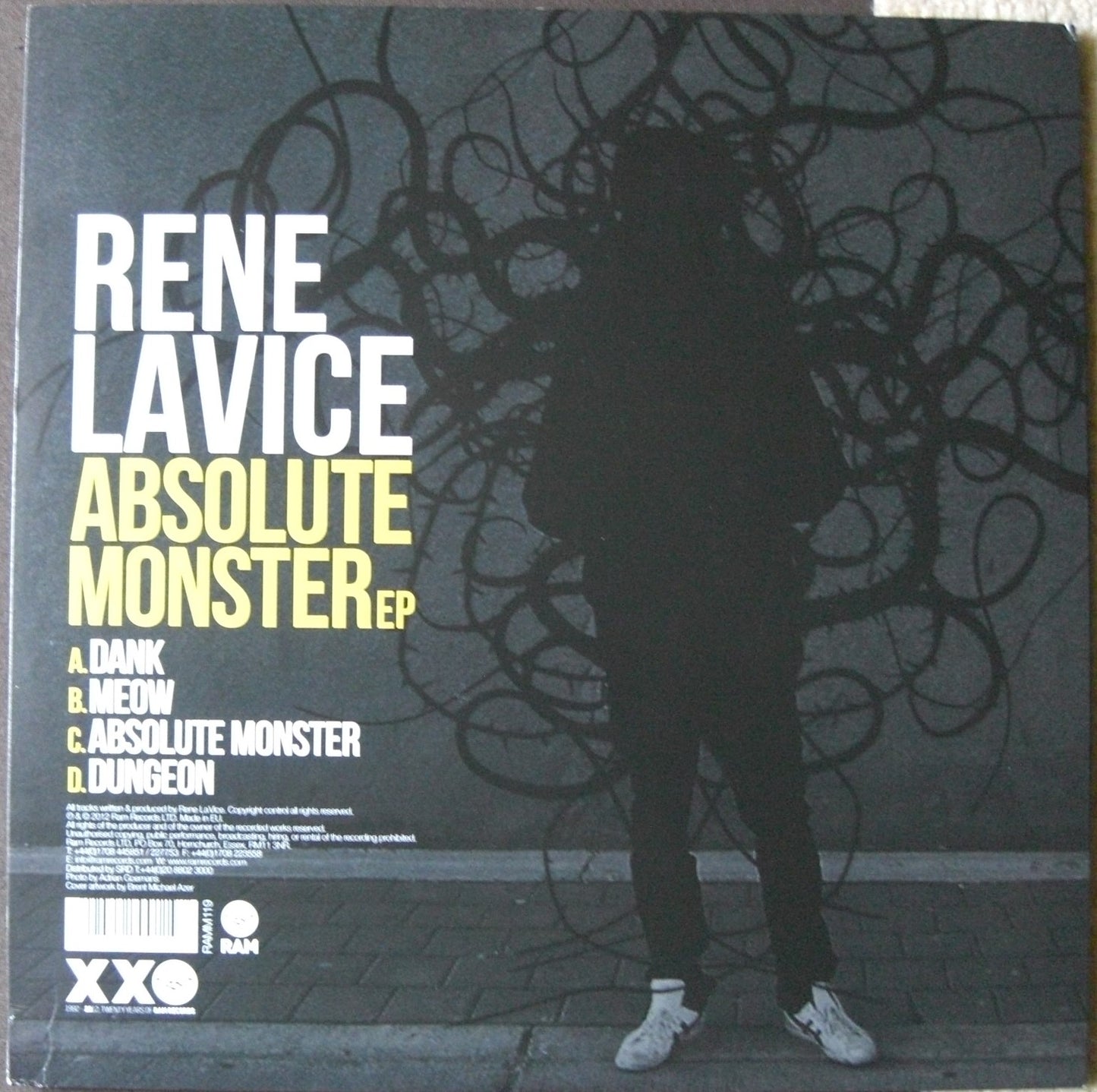 Rene LaVice - Absolute Monster EP 2x vinilo, 12 "Reino Unido 2012