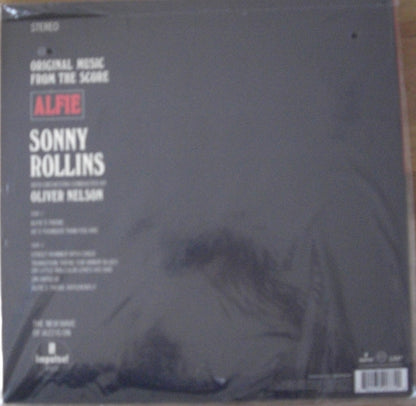 Sonny Rollins With Orchestra Conducted By Oliver Nelson – Original Music From The Score "Alfie" Vinyl, LP, Album, Reissue