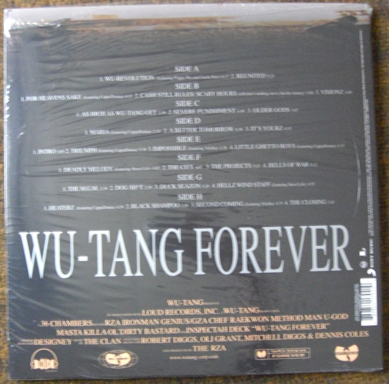 Wu-Tang Clan – Wu-Tang Forever 4 x Vinyl, LP, Album