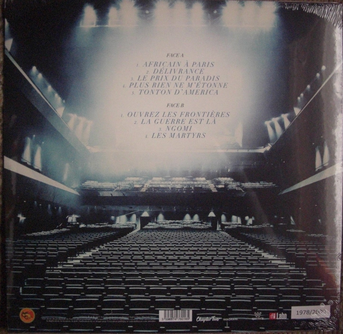 Tiken Jah Fakoly – Live Salle Pleyel Vinyl, LP, Limited Edition