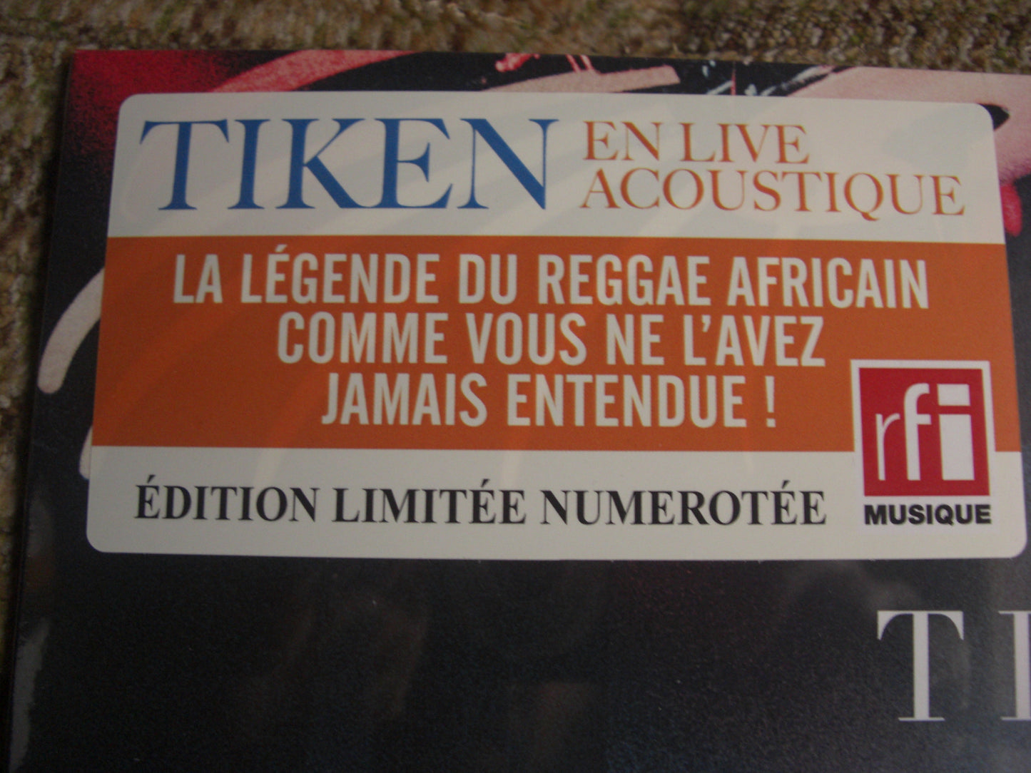 Tiken Jah Fakoly – Live Salle Pleyel Vinyl, LP, Limited Edition