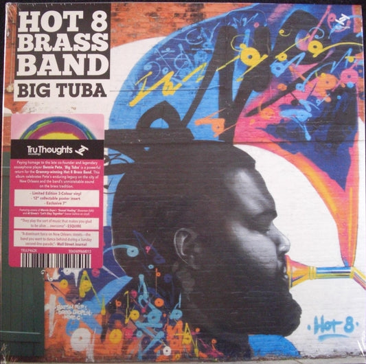 Hot 8 Brass Band - Big Tuba Vinyl, LP, Album + 7" Single - Tri-Coloured