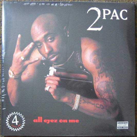 2Pac – All Eyez On Me 4 x Vinyl, LP, Album, Reissue 2022