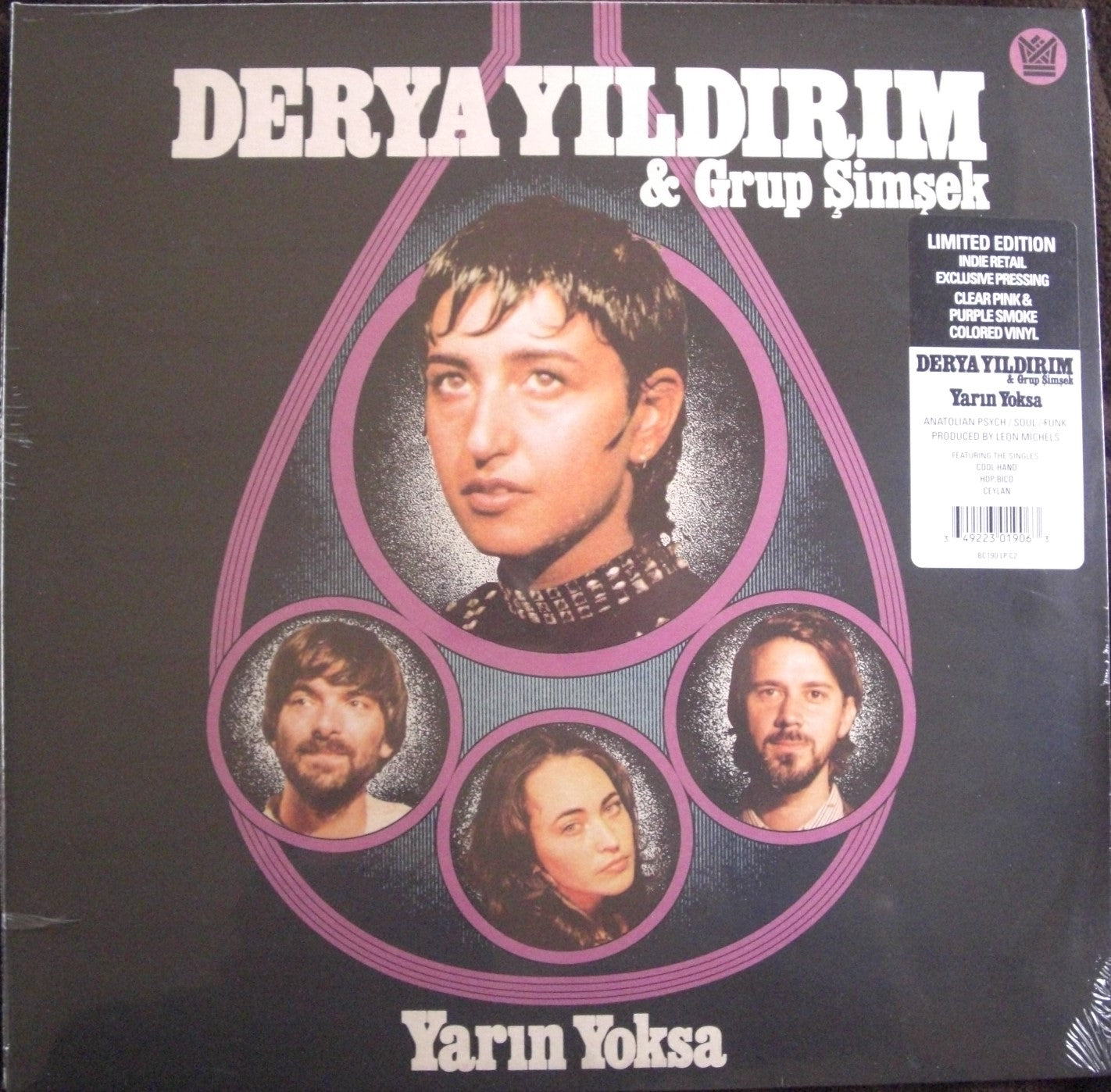 Derya Yildirim & Grup Simsek - Yarin Yoksa Vinyl, LP, Album purple