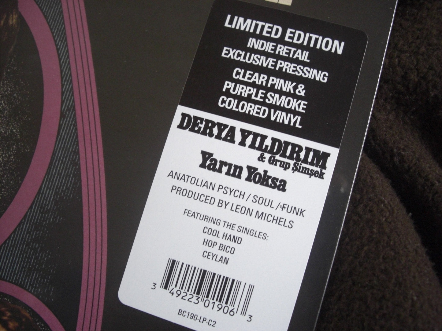 Derya Yildirim & Grup Simsek - Yarin Yoksa Vinyl, LP, Album purple