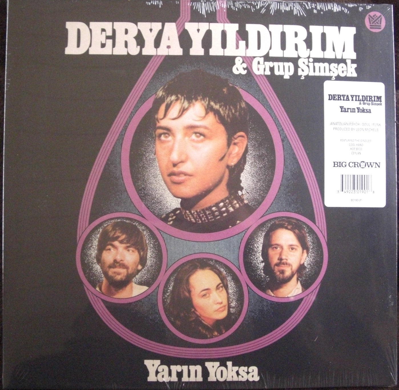 Derya Yildirim & Grup Simsek - Yarin Yoksa Vinyl, LP, Album black