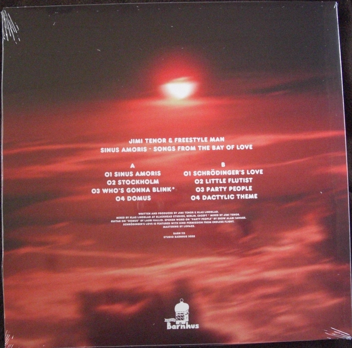 Jimi Tenor & Freestyle Man - Sinus Amoris (Songs From The Bay Of Love) Vinyl, LP, Album