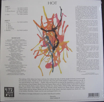 John Lamkin - Hot Vinyl, LP, Album, Reissue