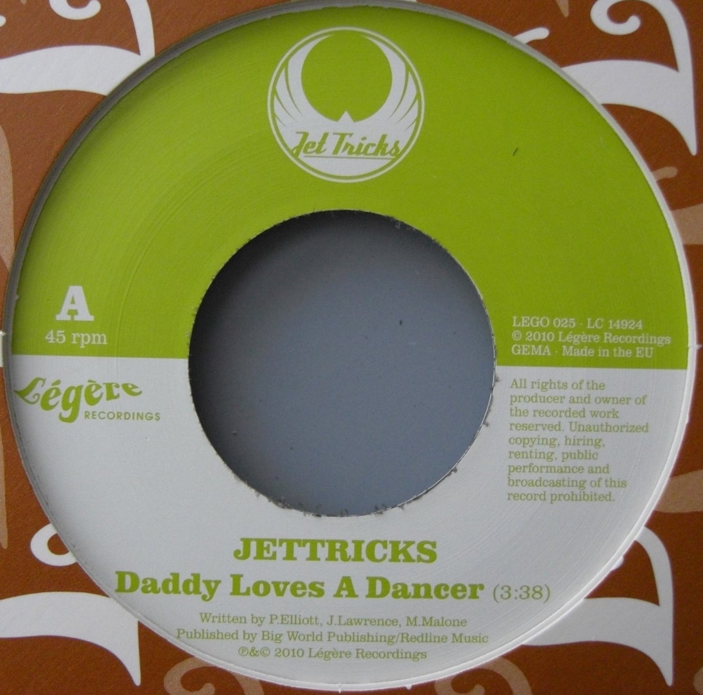 JetTricKs – Daddy Loves A Dancer Vinyl, 7"