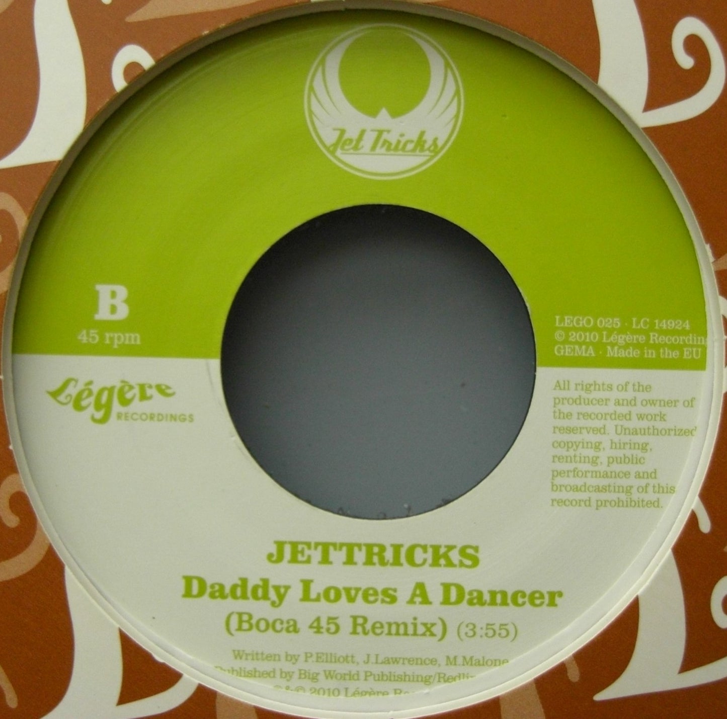 JetTricKs – Daddy Loves A Dancer Vinyl, 7"