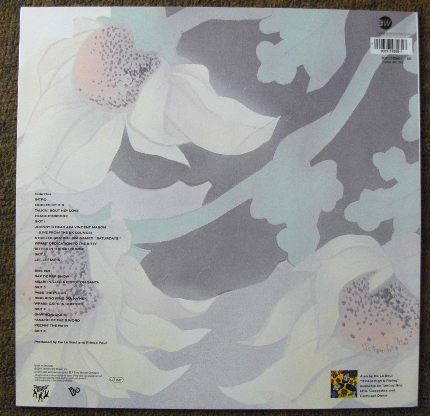 De La Soul – De La Soul Is Dead Vinilo, LP, Álbum UE 1991