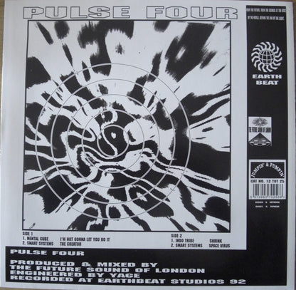 Indo Tribe, Smart Systems, Mental Cube - The Pulse E.P. Vol. 4 Vinyl, 12", EP