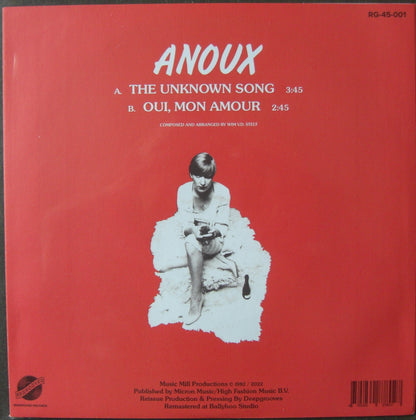 Anoux – The Unknown Song 7 Oui, Mon Amour Vinyl, 7" black
