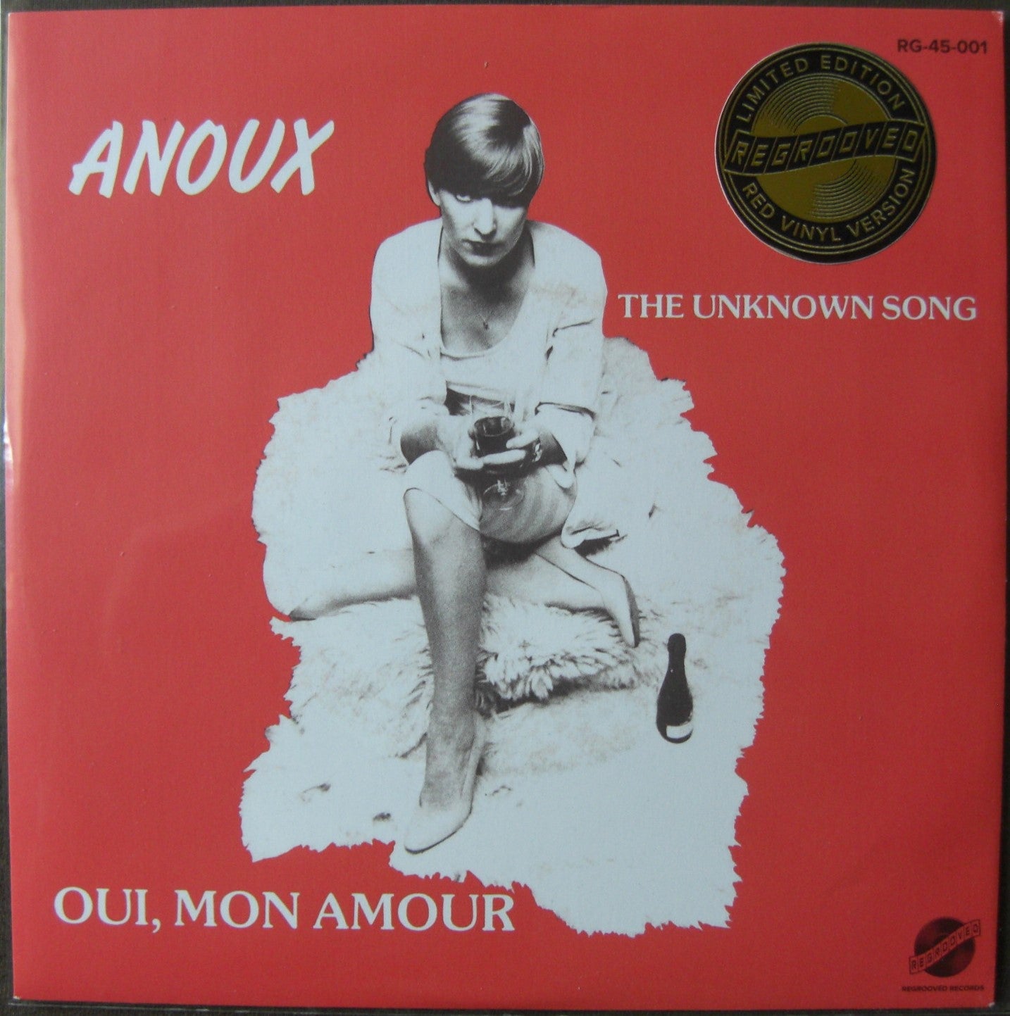 Anoux – The Unknown Song 7 Oui, Mon Amour Vinyl, 7" red
