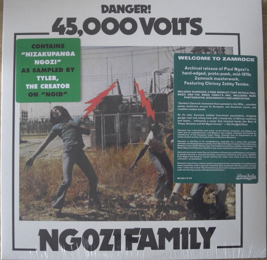 Ngozi Family – 45,000 Volts Vinyl, LP, Album, Reissue
