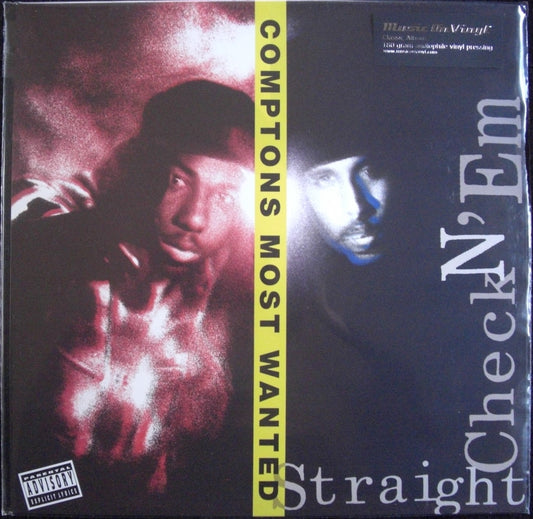 Comptons Most Wanted – Straight Checkn 'Em Vinyl, LP, Album, Reissue