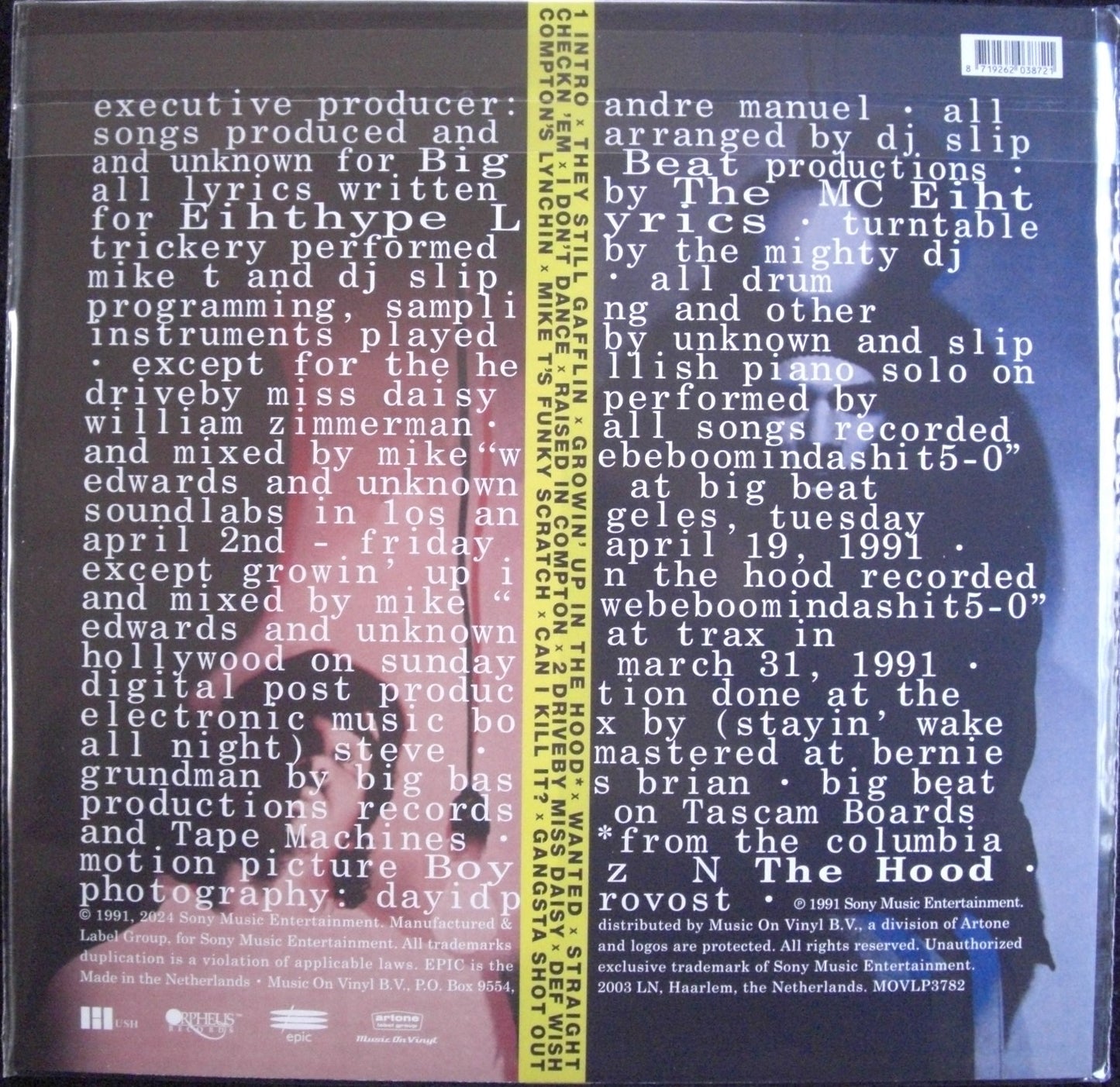 Comptons Most Wanted – Straight Checkn 'Em Vinyl, LP, Album, Reissue