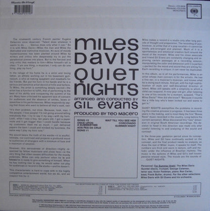 Miles Davis – Quiet Nights Vinyl, LP, Album, Reissue