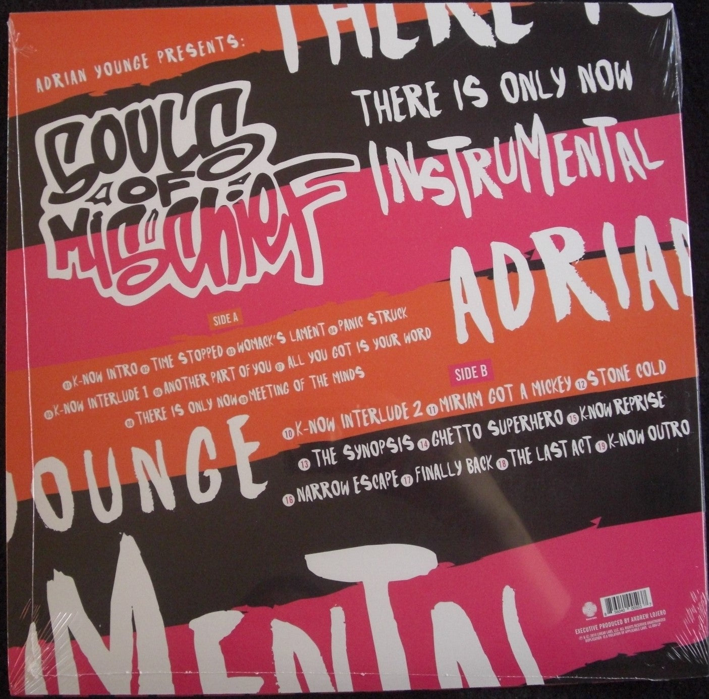 Adrian Younge Presents Souls Of Mischief – There Is Only Now (Instrumental) Vinyl, LP, Album