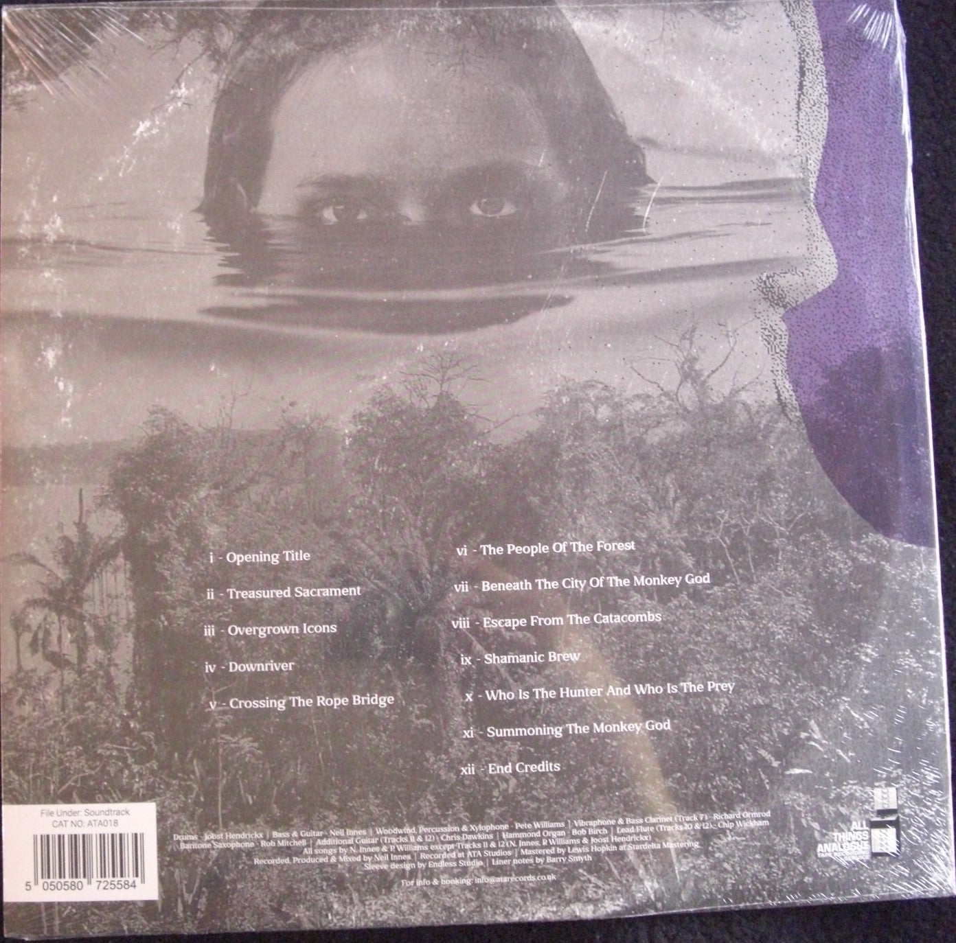 The Sorcerers – In Search Of The Lost City Of The Monkey God Vinyl, LP, Album Repress