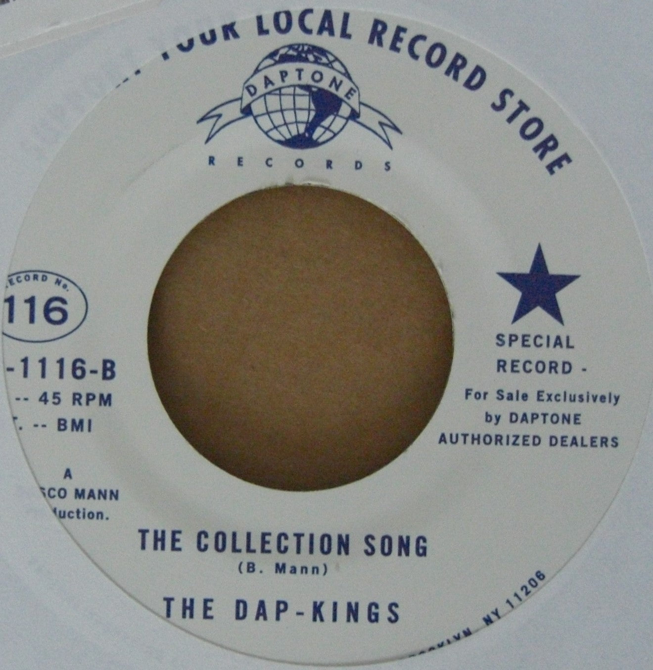 The Dap-Kings – Tear It Down / The Collection Song Vinyl, 7"