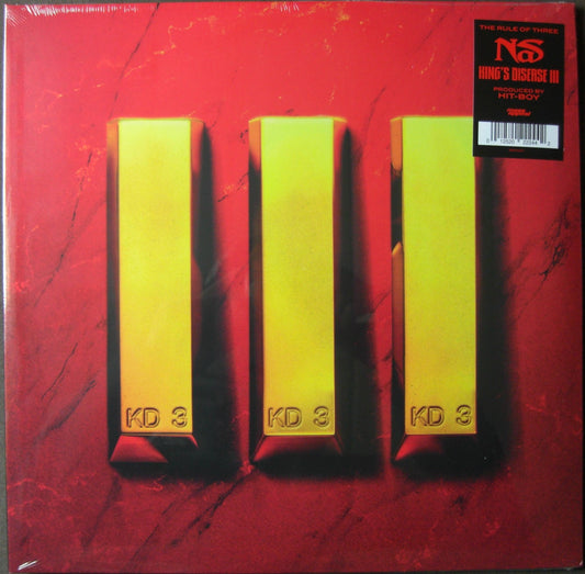 Nas – King's Disease III 2x Vinyl, LP, Album black