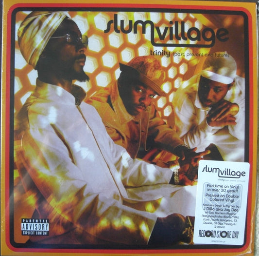 Slum Village – Trinity (Past, Present And Future) 2x Vinyl, LP, Album yellow/ tangerine RSD 2023
