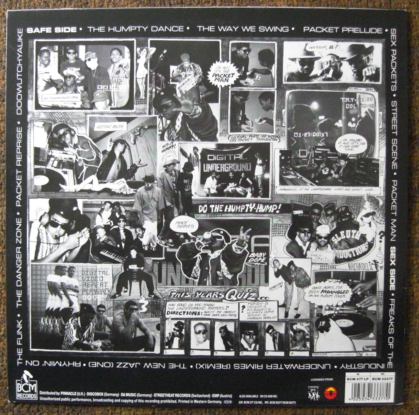 Digital Underground – Sex Packets Vinilo, LP, Álbum UE 1990