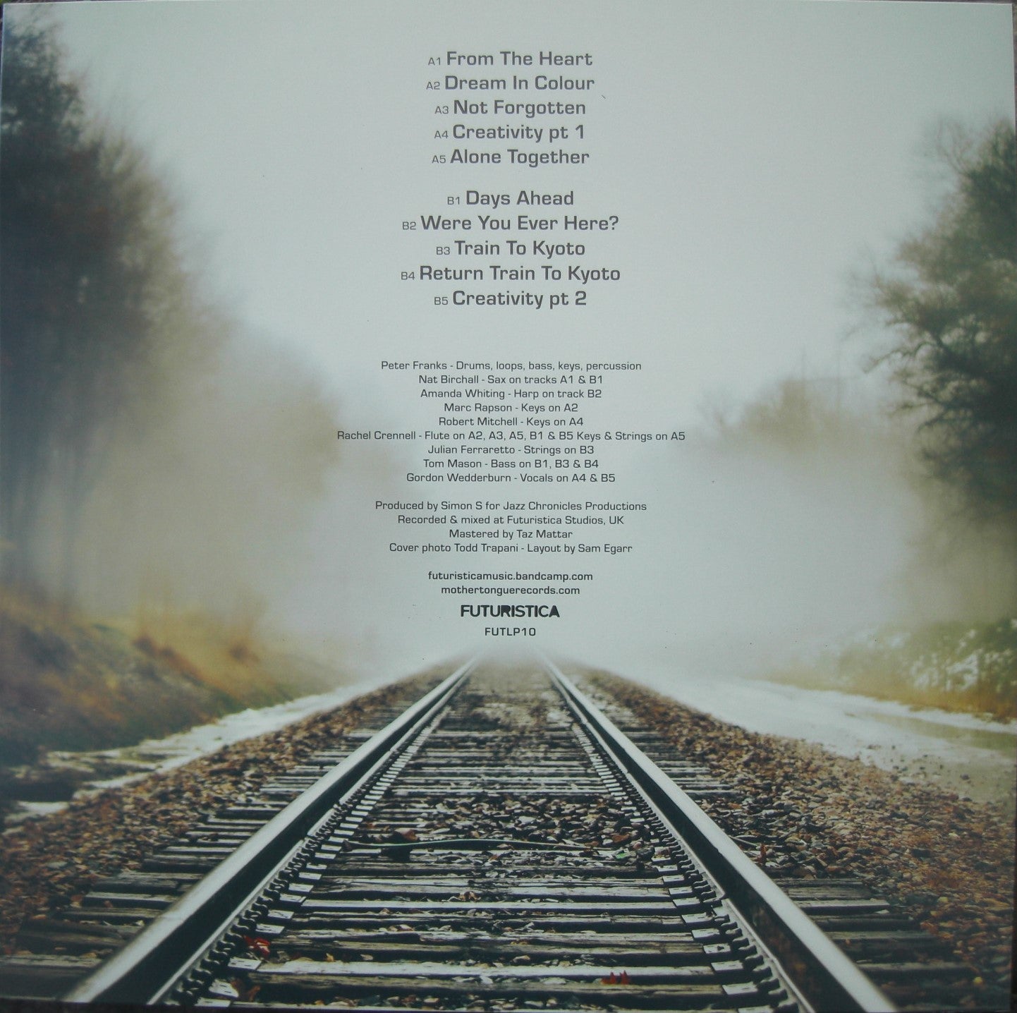 The Peter Franks Group ‎– Days Ahead Vinilo, Álbum LP
