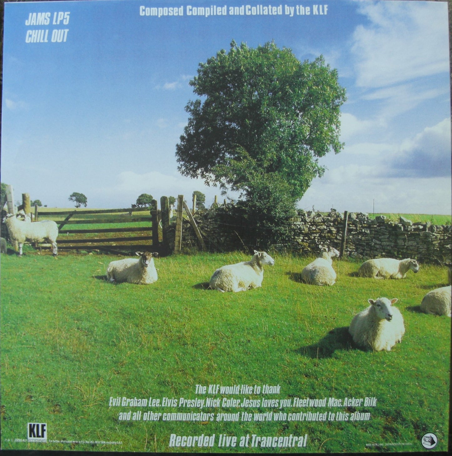 The KLF – Chill Out Vinyl, LP, Album, Reissue