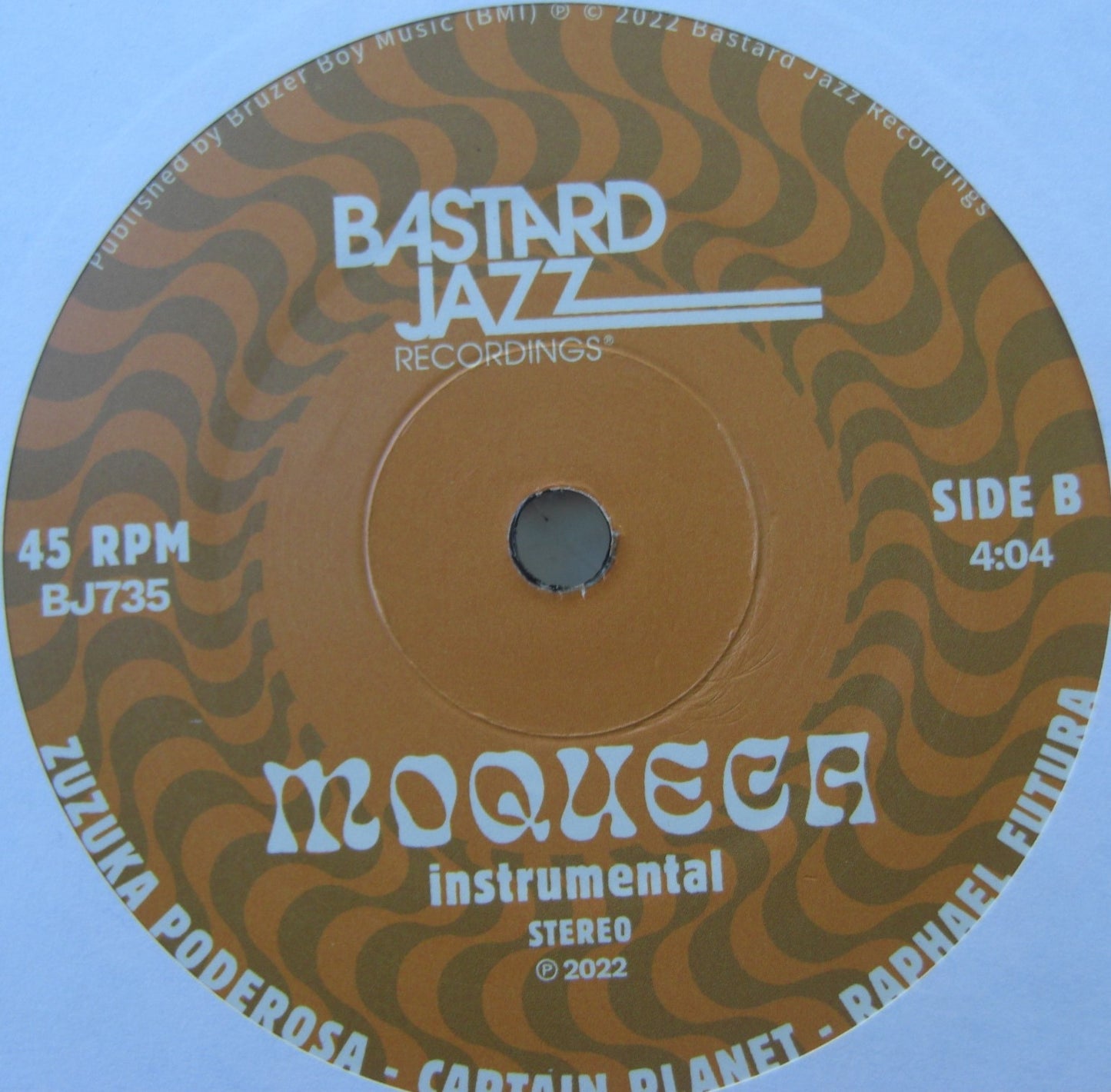 Zuzuka Poderosa - Captain Planet - Moqueca Vinyl, 7"