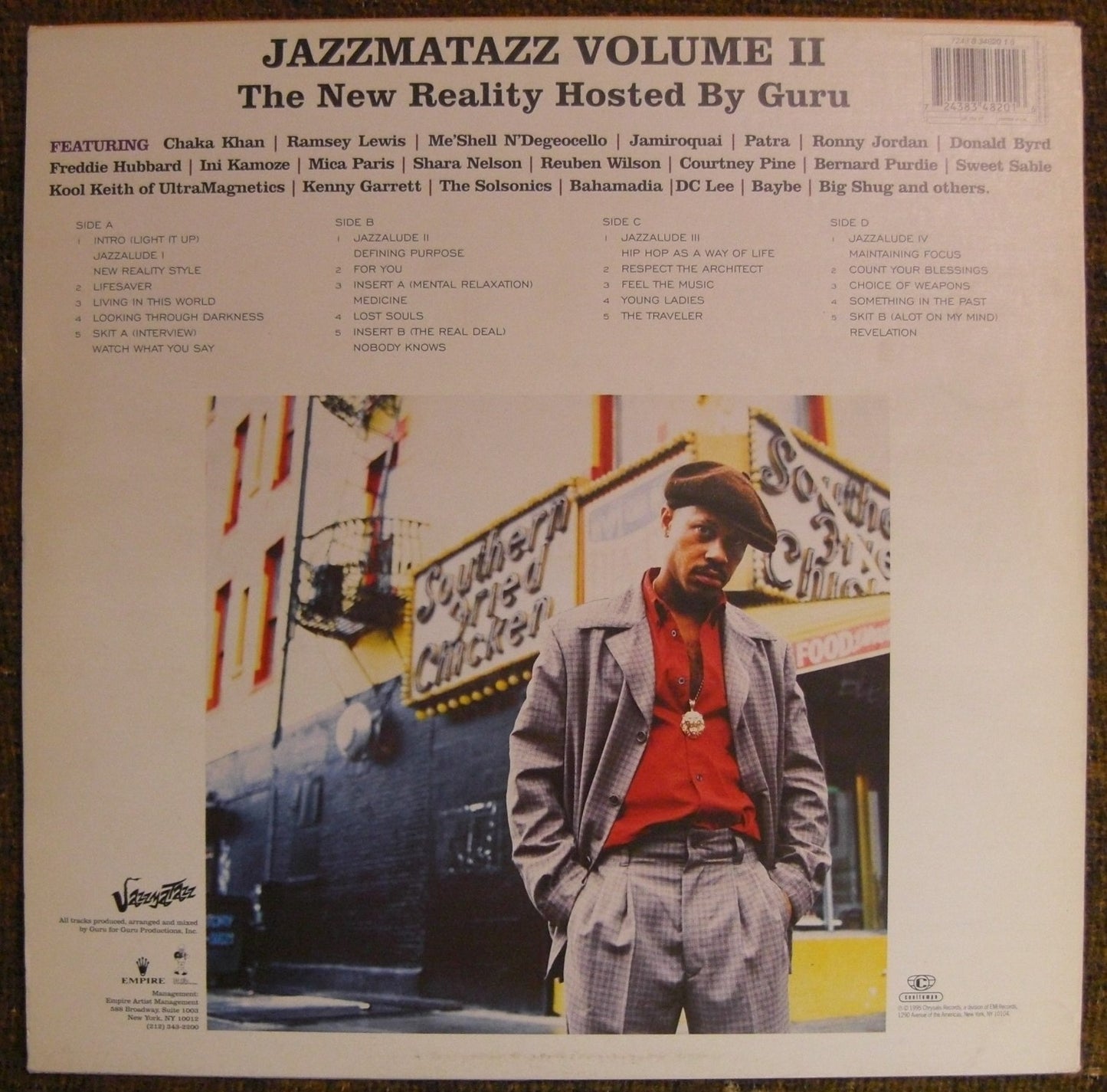 Guru – Jazzmatazz Volume II: The New Reality 2 x Vinyl, LP, Album US 1995