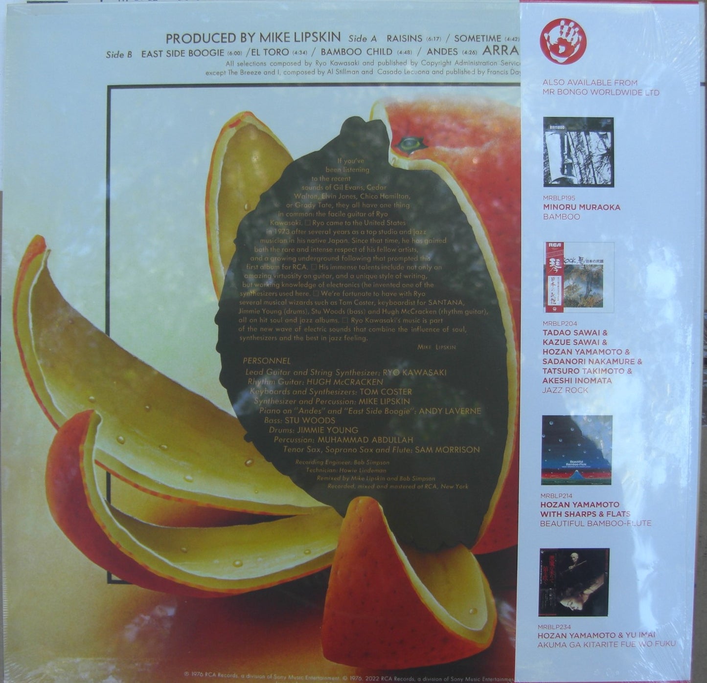Ryo Kawasaki = 川崎燎 – Juice = ジュース Vinyl, LP, Album