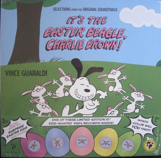 Vince Guaraldi ‎– It's The Easter Beagle, Charlie Brown! Vinyl, 10", Limited Edt egg shape RSD 2025