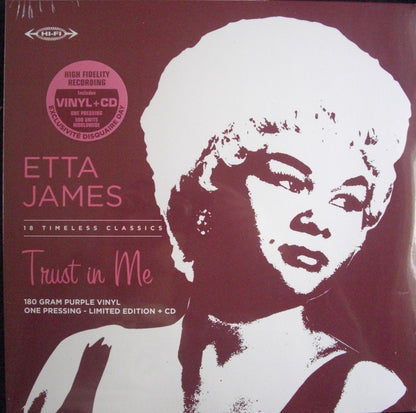 Etta James ‎– Trust In Me Vinyl, LP, Compilation, Limited Edt RSD 2025