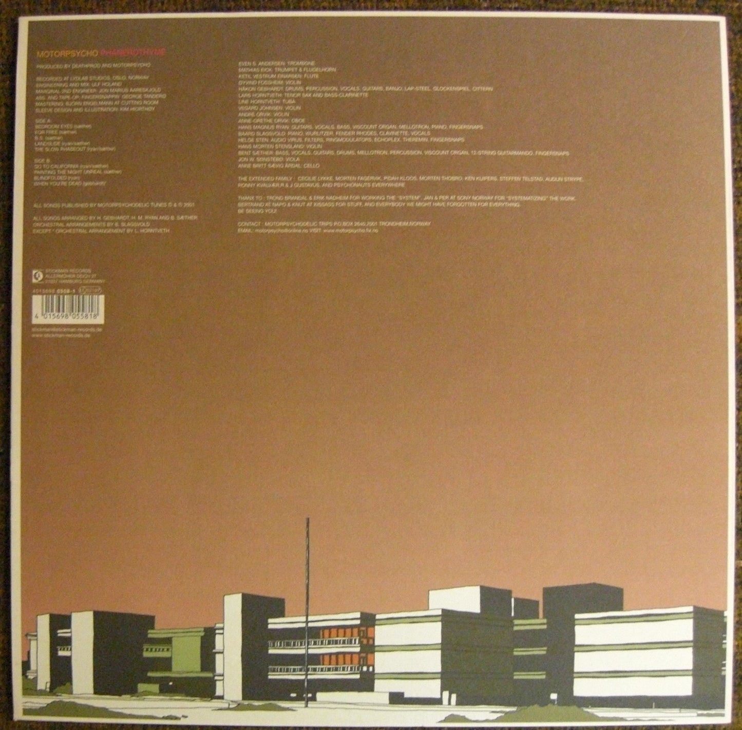 Motorpsycho – Phanerothyme Vinyl, LP, Album DE 2001